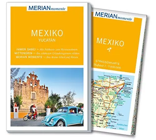 Produktbild: MERIAN momente Reiseführer Mexiko Yucatán: MERIAN momente - Mit Extra-Karte zum Herausnehmen