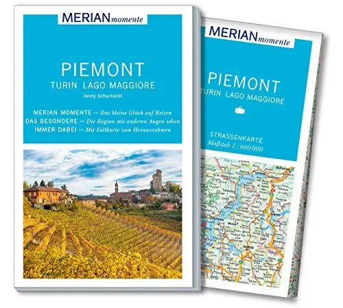 Produktbild: MERIAN momente Reiseführer Piemont Turin Lago Maggiore: Mit Extra-Karte zum Herausnehmen