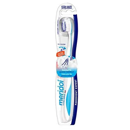 Produktbild: meridol Zahnbürste Parodont Expert, extra sanft, 1 stück - gründliche & sanfte Zahnreinigung