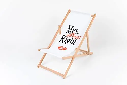 Produktbild: Merino Wool Eco STYL Liegestuhl Sonnenliege Klappbar, Gartenliege Rückenlehne verstellbar leicht klappbar Garten Balkon Strand Holzklappstühle Naturholz Lounger (MRS)
