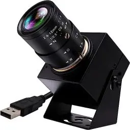 Produktbild: Mermaid 4K USB Kamera für PC,2.8-12mm Manueller Zoom Webcam für Computer Externe Laptop Kamera IMX415 UVC Web Kamera,Nahaufnahme Kamera USB Port