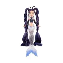 Produktbild: Mermaze Mermaidz Winter Waves - NERA - Meerjungfrauen-Puppe, Flosse mit Farbwechsel, Schwanz mit Glitzerfüllung und Accessoires - Für Kinder und Sammler ab 4 Jahren