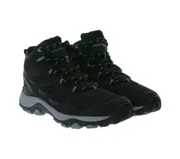Produktbild: MERRELL West Rim Mid GTX Gore-TEX Wander-Schuhe nachhaltige Damen Outdoor-Schuhe J036552 Trekking-Schuhe Hiking Schwarz/Grau, Größe:36