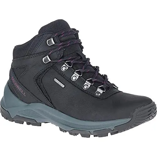 Produktbild: Merrell Damen Erie Mid Ltr Wp Bootsschuh, Noir, 40.5 EU