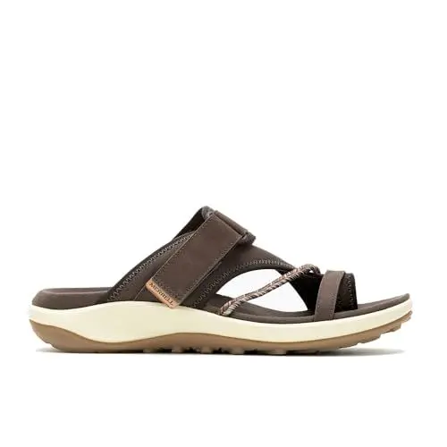 Produktbild: Merrell Damen Terran 4 Pfosten Schiebe-Sandalen, Braun Bracken, 37 EU