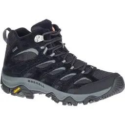 Produktbild: Merrell Herren Moab 3 Mid GTX Wanderschuhe, Black/Grey, 43.5 EU