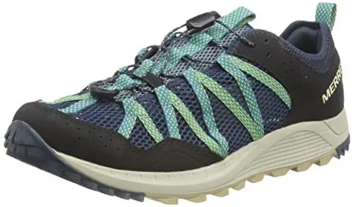 Produktbild: Merrell Herren Wildwood AEROSPORT Wassersportschuh, Navy/Oyster, 46 EU
