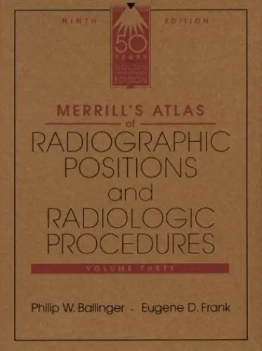 Produktbild: Merrill's Atlas of Radiographic Positions and Radiologic Procedures (3)