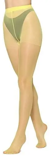 Produktbild: Merry Style Damen Strumpfhose 15 DEN MSFI019 (Gelb, 3-M)