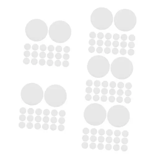 Produktbild: MERRYHAPY 5 Sätze Kunststoff-diffusionsplatten Für Downlights Lichtdiffusor Für Lampen Runde Diffusionsplatten Für Helligkeit Und Gleichmäßigkeit 20 Stück * 5