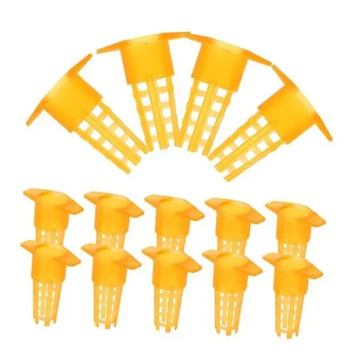 Produktbild: MERRYHAPY Bienenstockschutz Imkerei-zellenschutz Königin-käfig-zellenschutz 100-teiliges Set Imkereiausrüstung