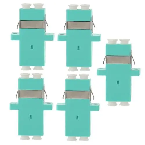 Produktbild: MERRYHAPY 15 Stk Glasfaseradapter Ethernet-Adapter Ethernet-Koppler zum Glasfaserkabel Ethernet-Kabeladapter Faseranschluss lc- LWL-Anschlüsse lc zu lc koppler Faseranschlüsse Green