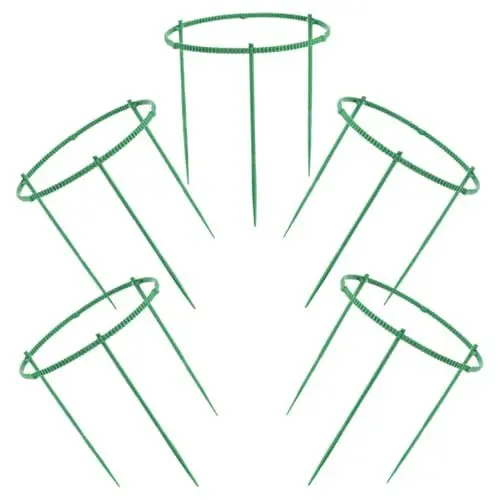 Produktbild: MERRYHAPY 15 Stück Blumenständer Pflanzenstützen Pflanzenpfähle Zum Klettern Pflanzenstütze Gartenpflanzenstecker Gartendekoration Pflanzenkletterstecker Blumenpfähle Pflanzen