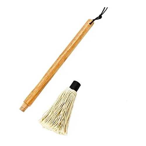 Produktbild: MERRYHAPY 1Stk BBQ Putenbürste Grillzubehör küchenpinsel kochpinsel Barbecue brush Grillreinigung BBQ-Sauce-Pinsel BBQ-Marinadenbürste Sojasauce-Pinsel Heftmopps Küchenölbürste Borsten