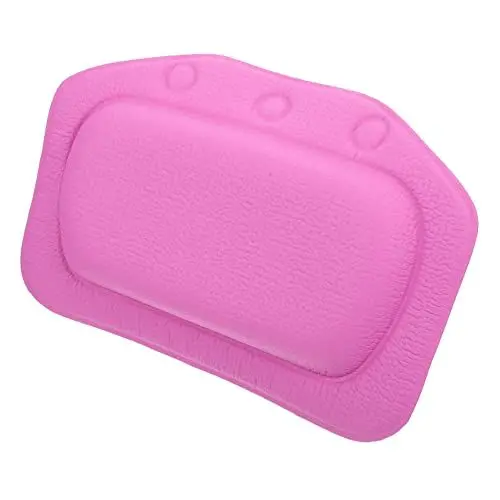 Produktbild: MERRYHAPY 1stück Badewannen-Kissen Aus PVC-Schaumstoff Atmungsaktiv Mit Saugnäpfen Für Nacken Und Kopfstütze Ergonomisches Badewannenzubehör Für Entspannende Spa-