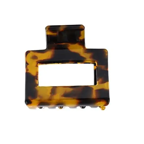 Produktbild: MERRYHAPY Quadratische Haarspange Aus Acryl Für Damen Elegantes Kopfbedeckungsaccessoire Modische Haarspange Für Partys Festivals Und Den Alltag