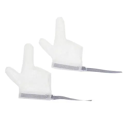 Produktbild: MERRYHAPY 1 Paar Anti Handschuhe Säuglingssaugkorrektor Daumenlutschen Säuglingsschutzhandschuhe Fingersaugbehandlung Für Kinder Stoppen Sie Das Saugen Von Handschuhen