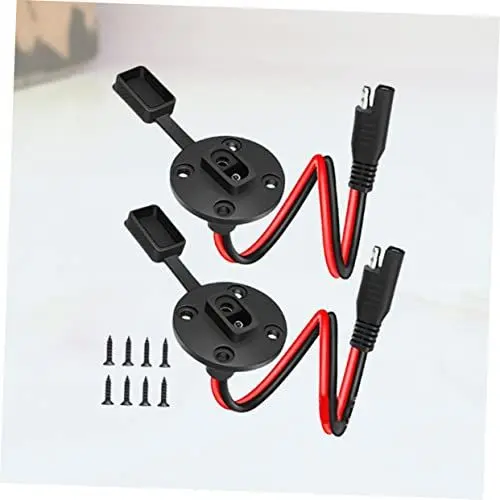 Produktbild: MERRYHAPY 1 Paar Sae Schnellverbindungskabel Solarpanel Kabel Solar Ladekabel Solargenerator Kabel Solarpanel Stecker