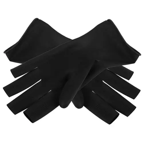 Produktbild: MERRYHAPY 1 Paar Wasserdichte Handschuhe Handschuhe Zum Färben Von Haaren Gummihandschuhe Für Friseursalons Gummihandschuhe Zum Färben Von Haaren Gummihandschuhe Zum Waschen Von Haaren