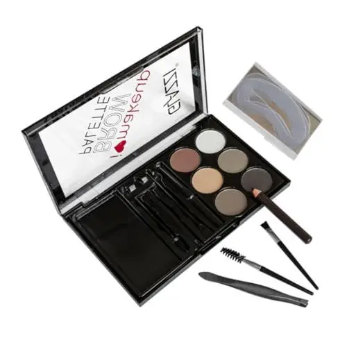 Produktbild: MERRYHAPY 1 Satz Augenbrauenpuder-set Augenbrauen-make-up-zubehör Für Mädchen Augenbrauen-make-up-kit Für Mädchen Zubehör Für Augenbrauenkosmetik Augenbrauen Verschönern Make-up-tools
