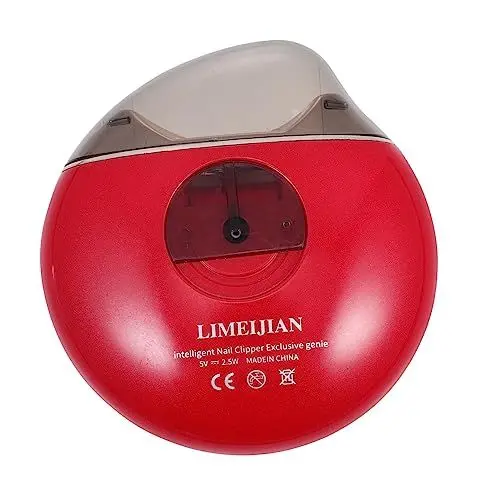 Produktbild: MERRYHAPY Elektrisches Nagelknipser-set Für Jungen Und Mädchen Bürste Sicheres Nagelset Für Erwachsene Rote Nagelzange Kinder-nagelknipser Für Kinder
