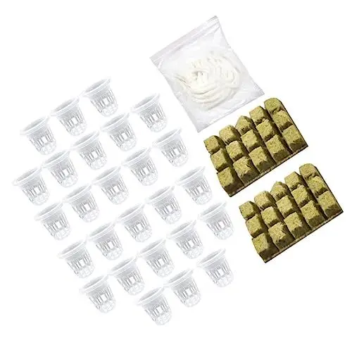Produktbild: MERRYHAPY Anzuchtwürfel Für Zimmerpflanzen Hydrokultur-Starter-Plugs Erdlose Grow-Plugs Substrat-Plugs Für Innenanbau