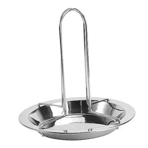 Produktbild: MERRYHAPY 1 Stück Grillhähnchenständer Aus Kohlenstoffstahl Grillständer Für Den Außenbereich Für Camping Leicht Zu Montieren Und Zu Zerlegen Metall-hähnchenständer Zum Grillen