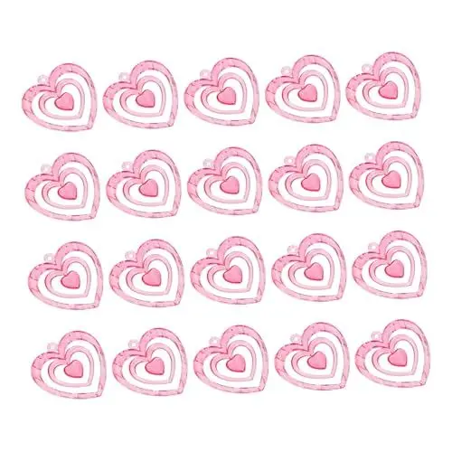 Produktbild: MERRYHAPY Windspiele Für Glockenspiele 20-teiliges Herzförmiges Windspiel-Ornament-dekorationsset