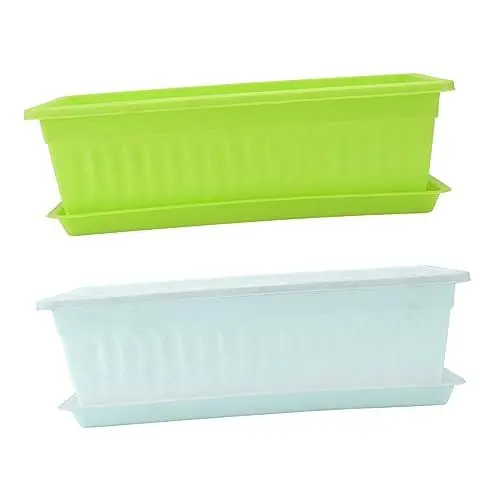 Produktbild: MERRYHAPY 2 Sets Mit Großen Gemüsepflanzen Hervorragende Wasserdurchlässigkeit Für Die Gartenarbeit