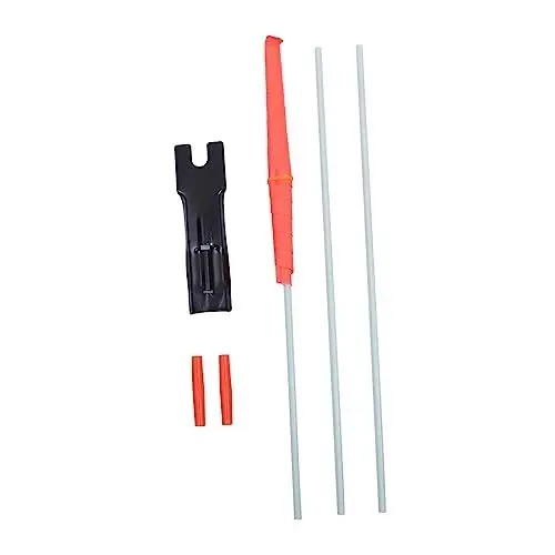 Produktbild: MERRYHAPY 3 Sätze Heckfahne Flagge Fahrradfahne Verrücktes Kart Sicherheitsfahnen Für Anhänger Kinderfahrräder Fahrradversorgung Sicherheitsfahne Für Fahrrad Kinder+fahrräder Abs-Kunststoff