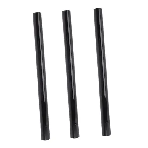 Produktbild: MERRYHAPY 3st Zubehör Für Reiniger Tischstaubsauger Teile Universal-vakuum-verlängerungsstab Zentral Kommerziell Verlängerungsrohr Baggy-rack-halter Plastik Black