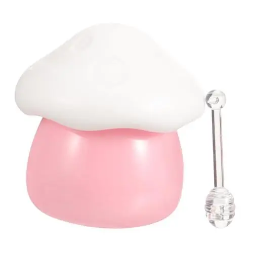 Produktbild: MERRYHAPY 4 Sets Niedlichen Tragbare Creme Jar Leere Container Für Make-up Lotion Reise Ätherisches