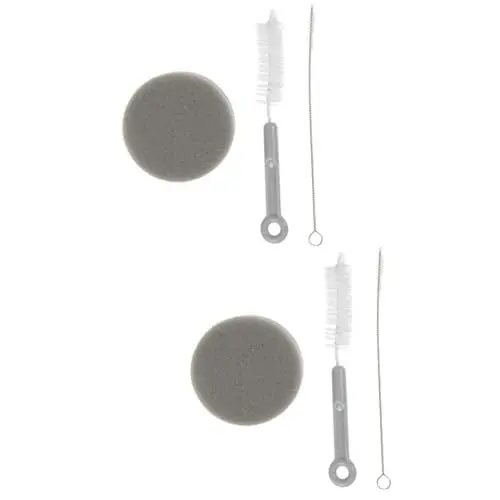 Produktbild: MERRYHAPY 6 Stücke Katze Wasser Tasse Pinsel Reiniger Pet Tasse Reinigung Pinsel Umfassende Reinigung Kit