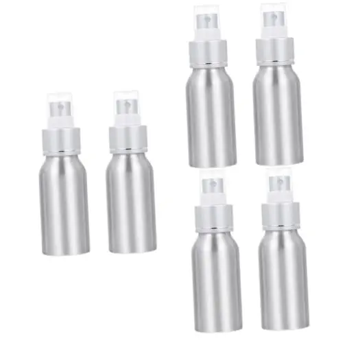 Produktbild: MERRYHAPY 6 Stk Bitter-Sprühflasche Cocktails Herr sprühen für Wermutbitter Deckel Getränk Bar Wasserflasche sprühflasche klein essen Cocktailzerstäuber Cocktailflaschen pp Silver