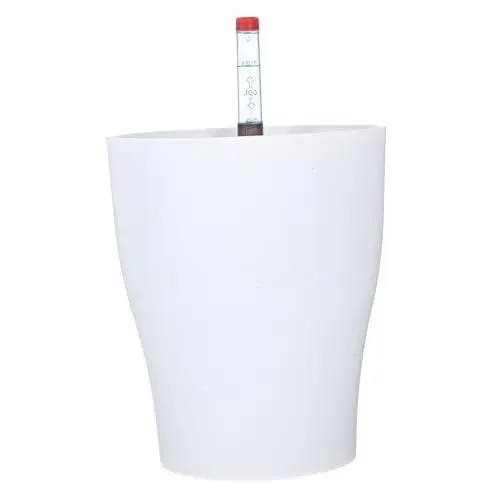 Produktbild: MERRYHAPY Selbstabsorbierende Blumentöpfe Selbstbewässernde Pflanztöpfe Mit Wasserstandsanzeige Für Zimmerpflanzen Pflegeleicht
