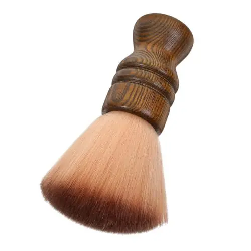 Produktbild: MERRYHAPY Bürste Friseur-haarwedel Barbier Staubwedel Make-up Pinsel Gesicht Leere Nasensprayflasche Rasierpinsel Friseurwerkzeug Bambus