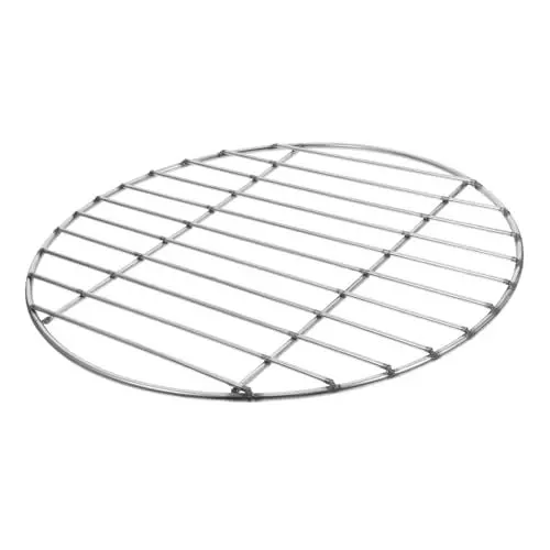 Produktbild: MERRYHAPY Grillnetz Grillgitter Für Grill Grillroste Outdoor-grillgitter Runder Grillrost Campinggrill Mesh Grillrost Rund Grillrost Für Außengrill Grill Bildschirm Silver Rostfreier Stahl