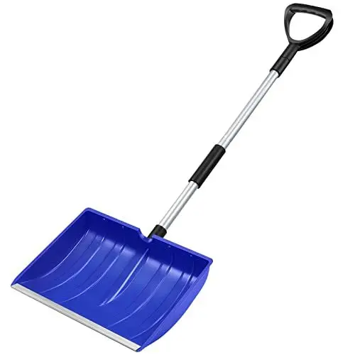 Produktbild: MERRYHAPY - EIN Schneeschaufel-Set Eiskratzer Entfernerwerkzeug Große Größe Aluminiumstange Bequemer Griff