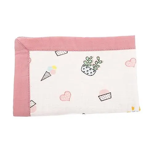 Produktbild: MERRYHAPY Kissenbezug Mit Cartoon-Design Für Kleinkinder Aus Baumwollgarn Mit Unsichtbarem Reißverschluss Maschinenwaschbar Bequemer Bezug Für Kinderbettwäsche