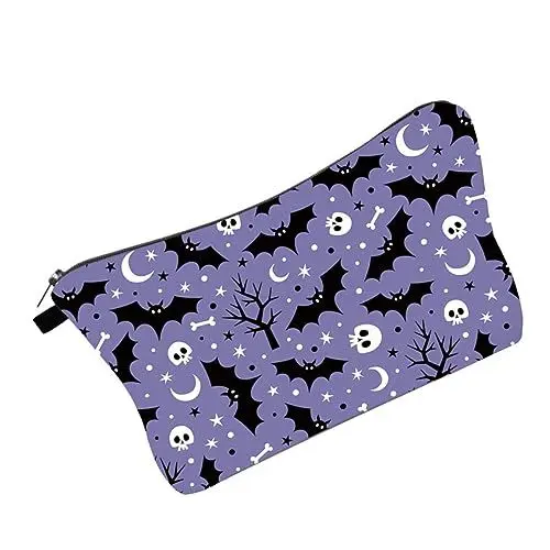Produktbild: MERRYHAPY Kosmetiktasche Organizer Große Kapazität Halloween Thema Reise Make-up Tasche Kulturbeutel Set Lagerung