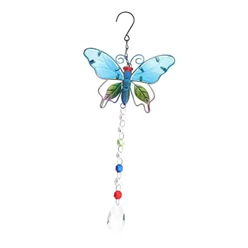 Produktbild: MERRYHAPY Kristall Anhänger Balkondeko Gartenanhänger Kristallornament Für Draußen