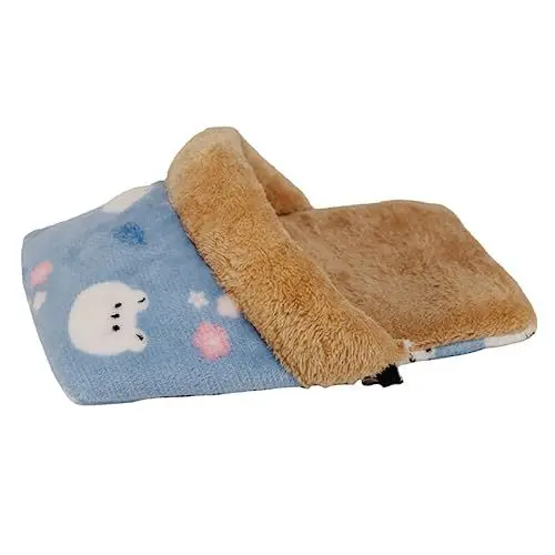 Produktbild: MERRYHAPY Meerschweinchen-kuschelbett Haustier-Schlafsack Für Hamster Chinchilla Warmes Bett Weiches Material Für Komfort