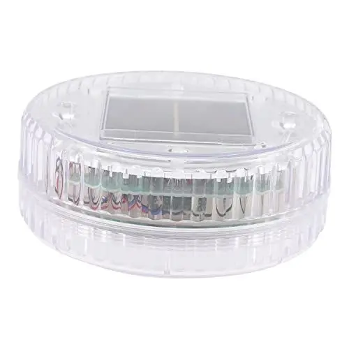 Produktbild: MERRYHAPY Wimming Pool Lights Solar Schwimmlicht Energiesparende Solar Pool Lichter Schwimmende Lampe für Garten