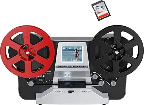 Produktbild: Mersoco Super 8 Filmscanner,Normal 8mm Digitalisierer,konvertiert Filme in Digitale MP4-Dateien (3