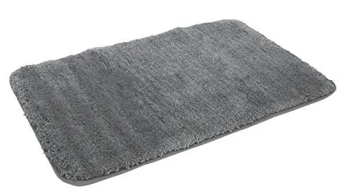 Produktbild: Mesana J-10008/100 anthrazit Badematte, Mikrofaser, 80x150 cm