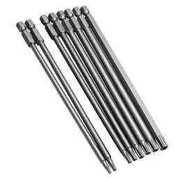 Produktbild: Mesee 8pcs T8-T40 Torx Lang Schraubendreher Bit Set, 1/4