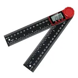 Produktbild: Mesee Digital Winkelsucher 0-360°(200mm), Digitales Winkelmesser, Digital LCD Angle Finder Lineal, Winkelmesser Digital Winkelschmiege für DIY Tischlerdekoration Mess Planwerkzeuge