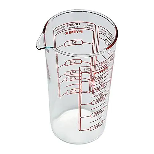 Produktbild: Messbecher & Rührschüssel hohe Form 0,5 L