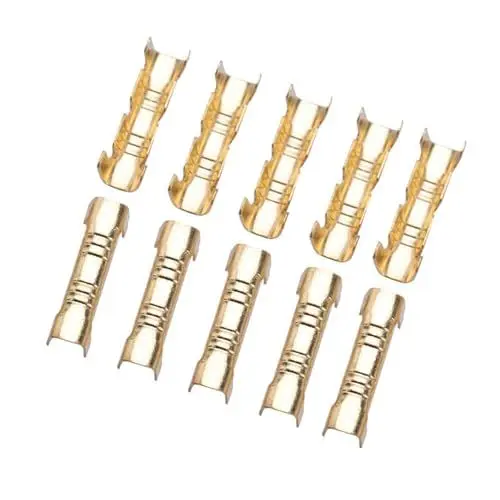 Produktbild: Messing-Crimp-Anschlusskupplung, Verbindungsleitung, Druckknopf, Einfache Struktur für 0,5–1,5 M Quadratische Haushaltsleitungen