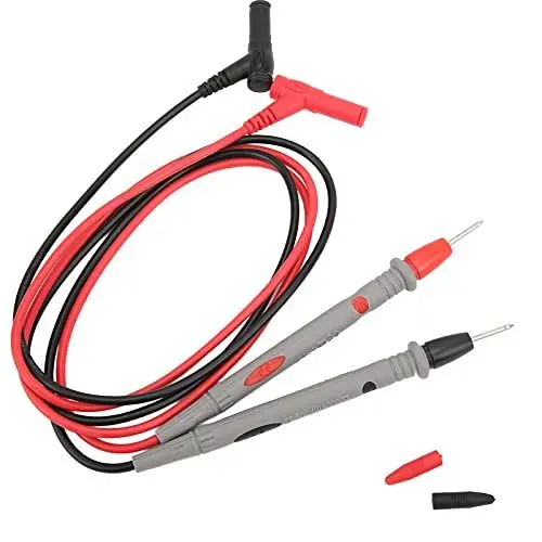 Produktbild: Messleitung, Kabelprüfspitze 20 A Universal mit Schutzhülle für Strommesszangen für die Industrie für Elektronik für Multimeter